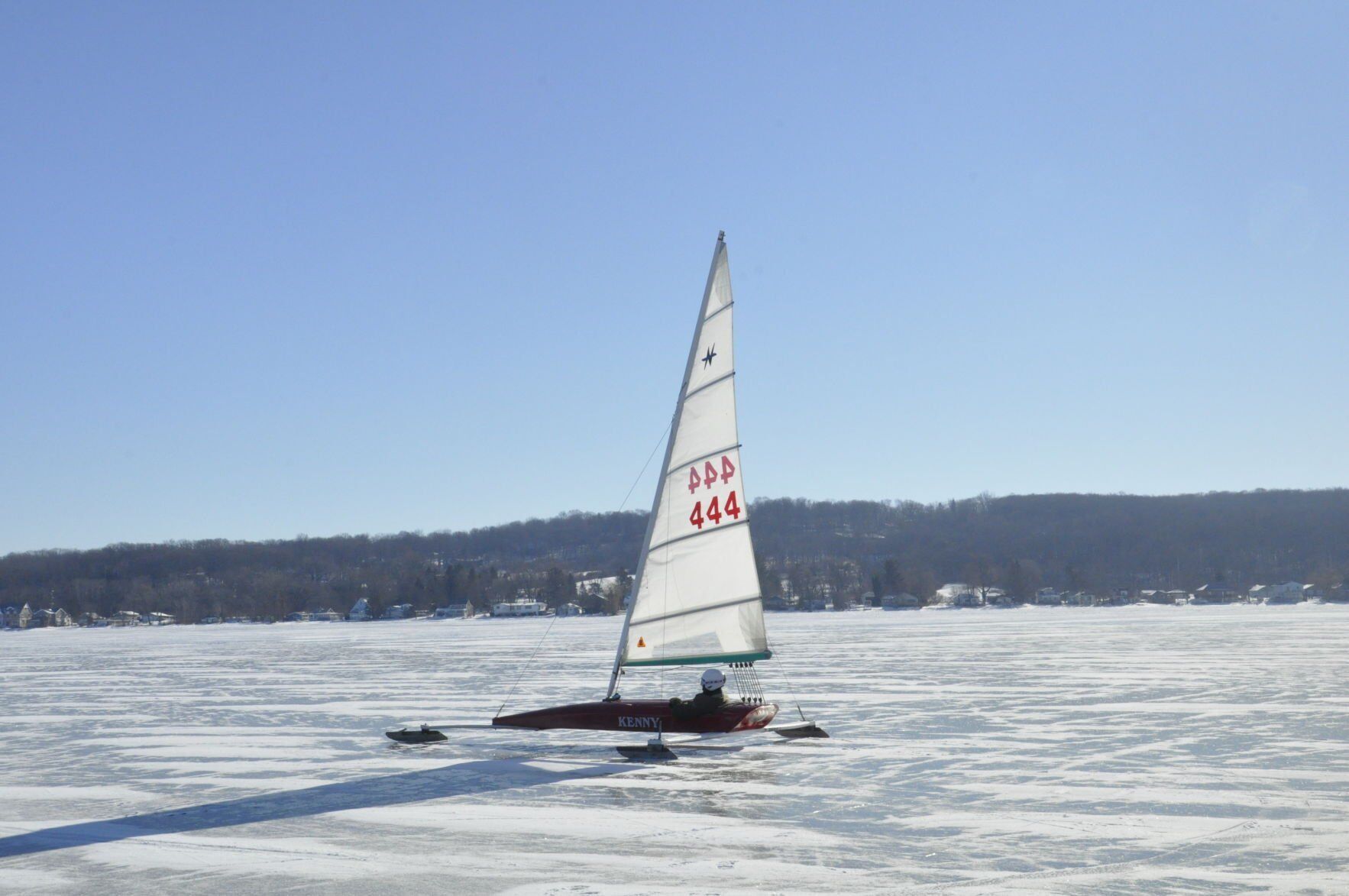 Ice boating